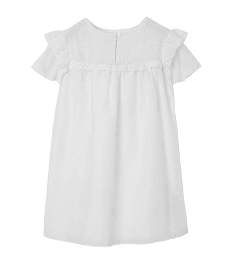 burberry kids dress white silk|Burberry for kids on clearance.